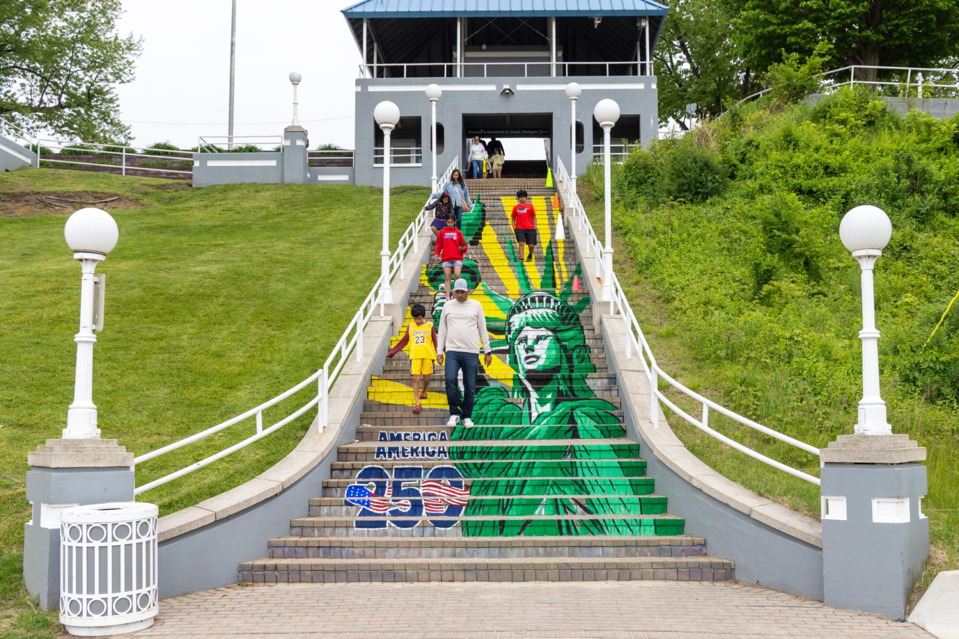 2026 Staircase Mural
