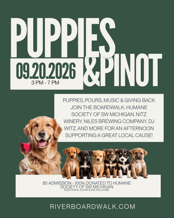 Puppies & Pinot