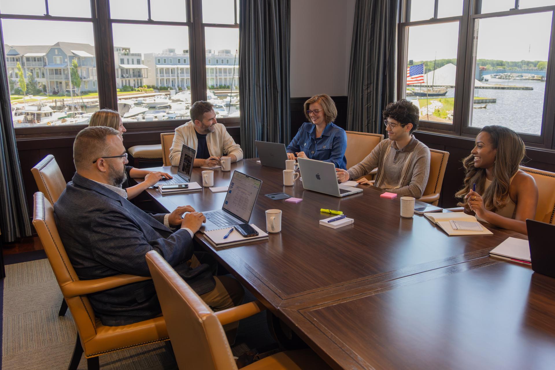 Planks Board Room Meeting