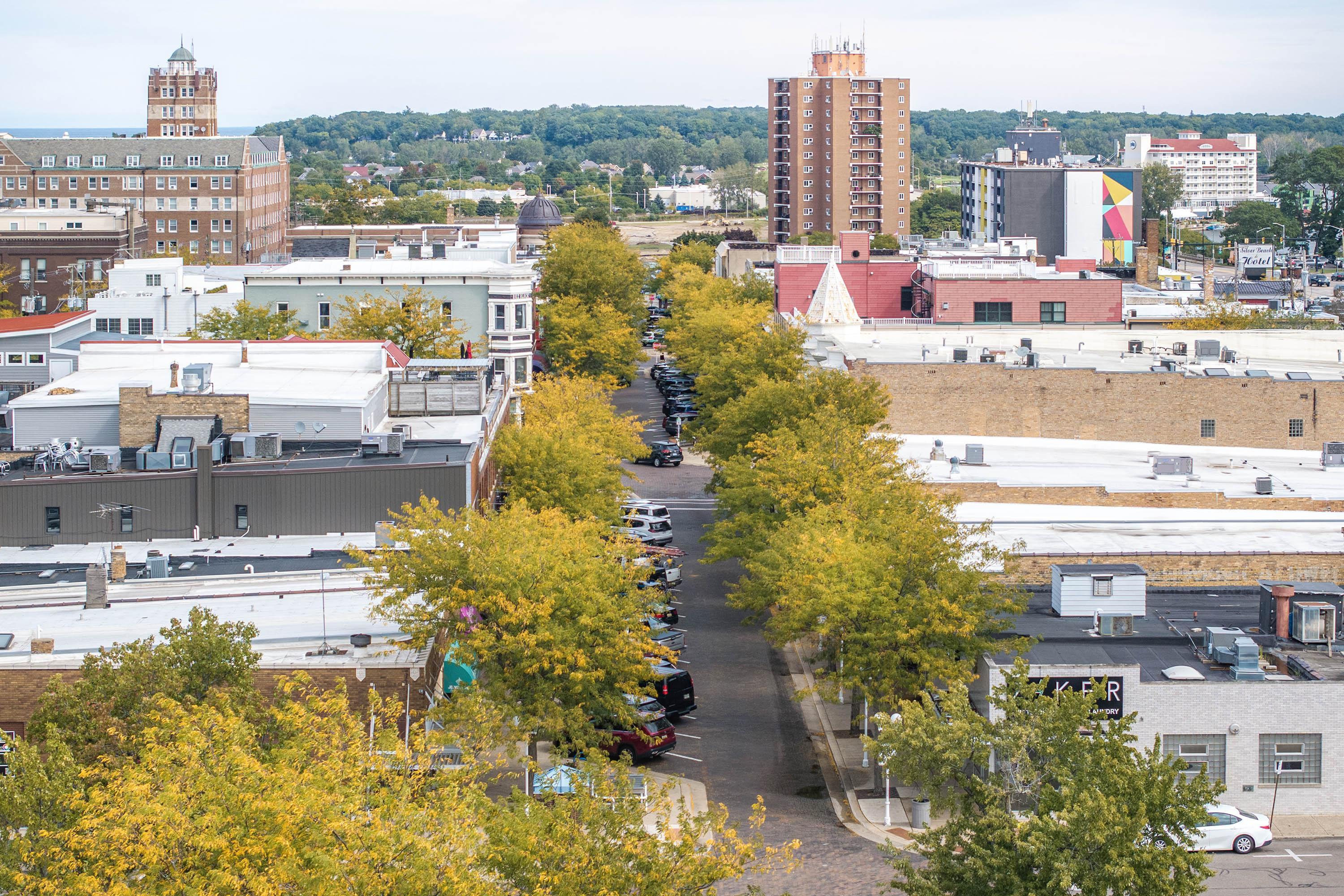 Fall Color in Downtown St. Joseph, Sept. 22