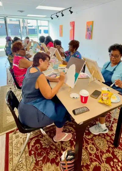 Hightower Art House Class Painting