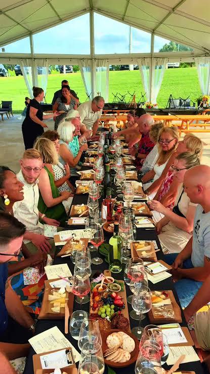 Wine Dinner Southwest Michigan Winery - Filkins Vineyards