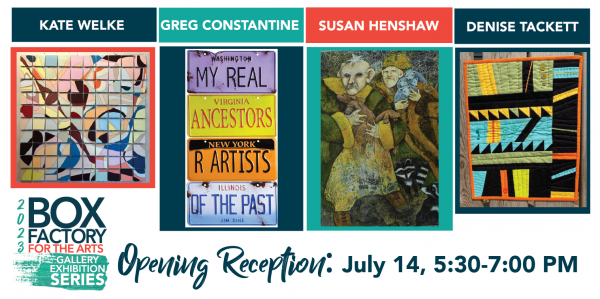 art from opening reception