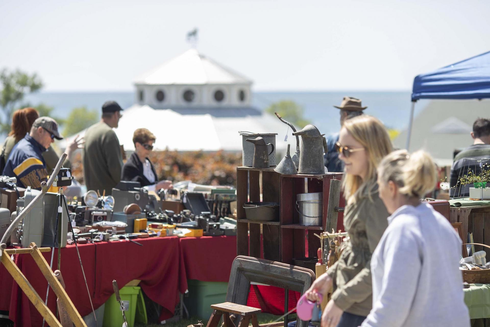 Antiques on the Bluff in Saint Joseph.