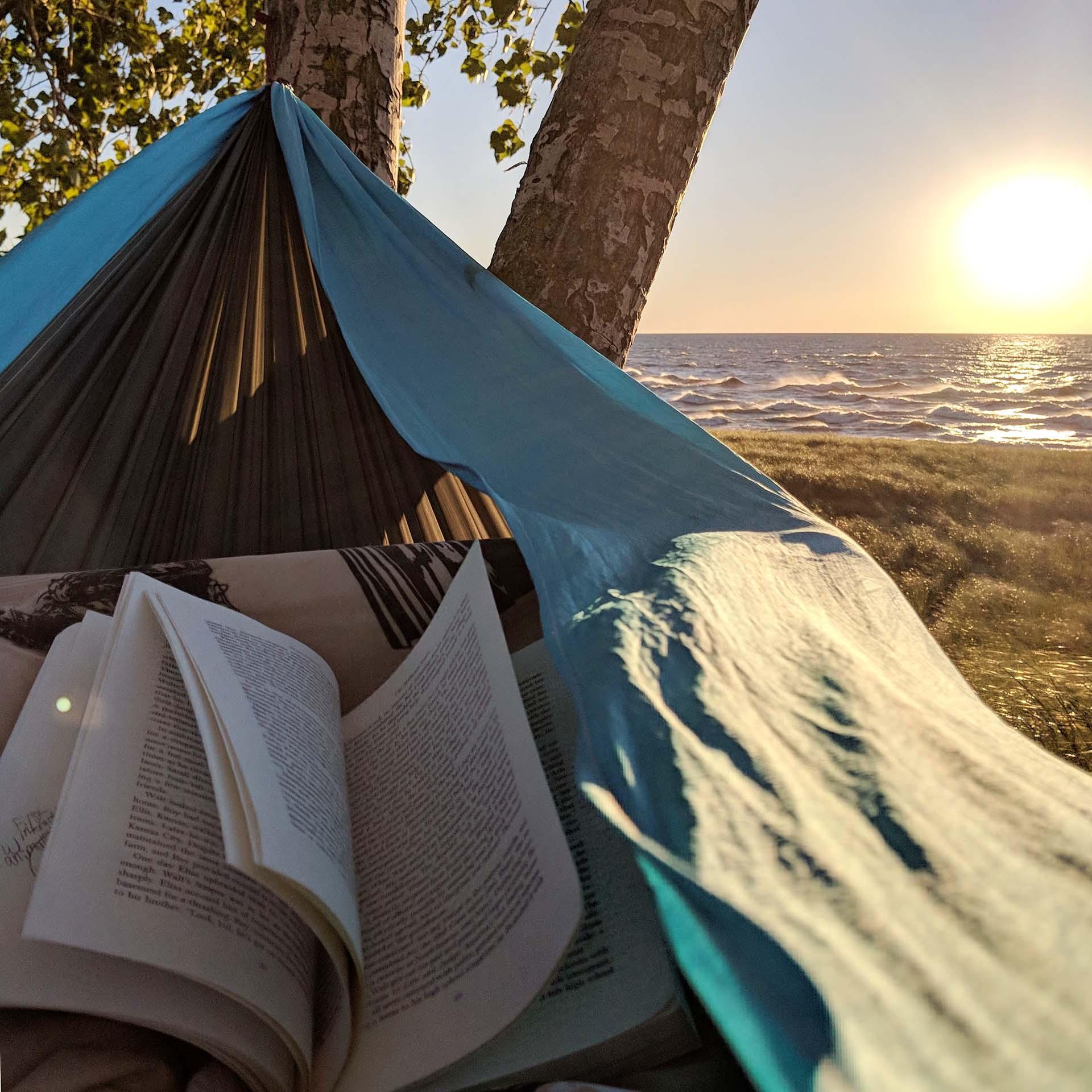 Hammocking at Tiscornia