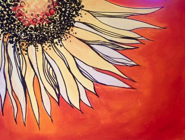 Sunflower Painting 