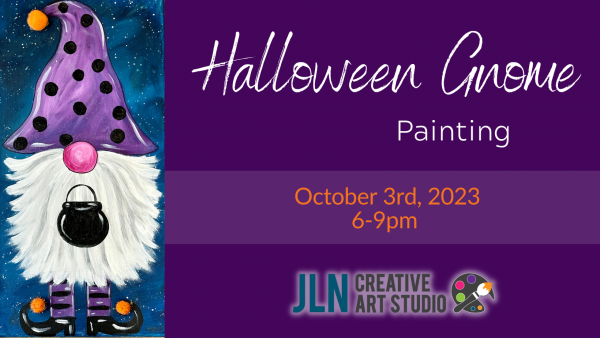 Halloween Gnome Painting Class