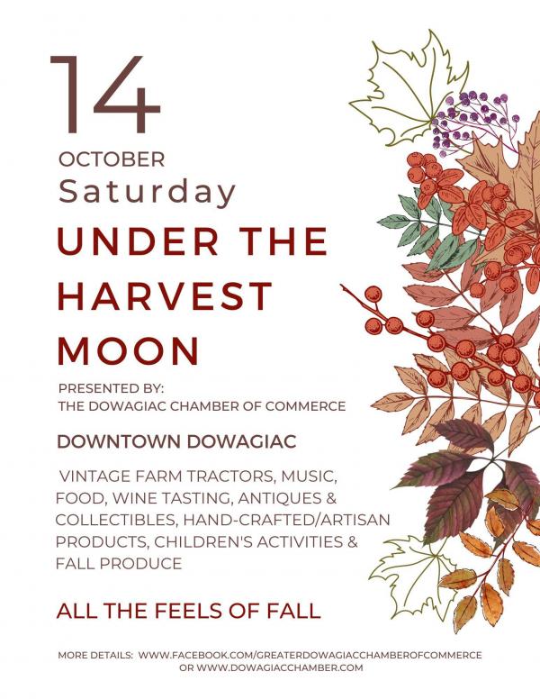 under the harvest moon city of dowagiac