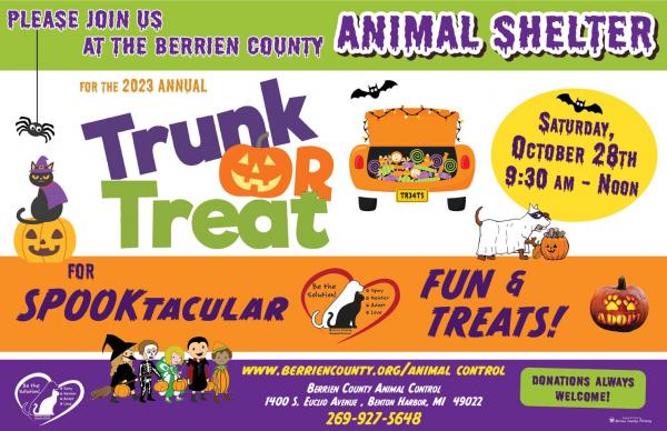 trunk or treat animal control