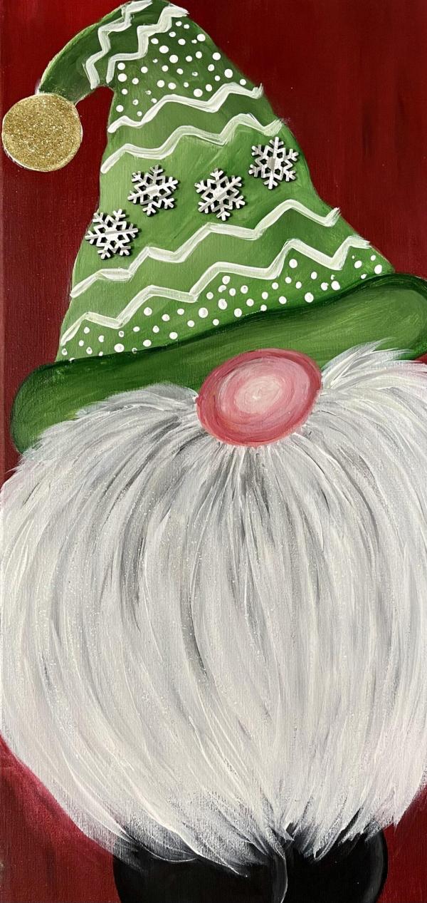 Paint a Christmas Gnome