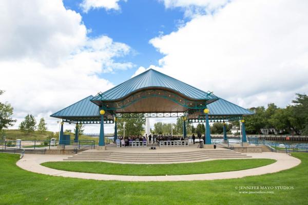 Shadowland Pavilion on Silver Beach (at Silver Beach County Park)