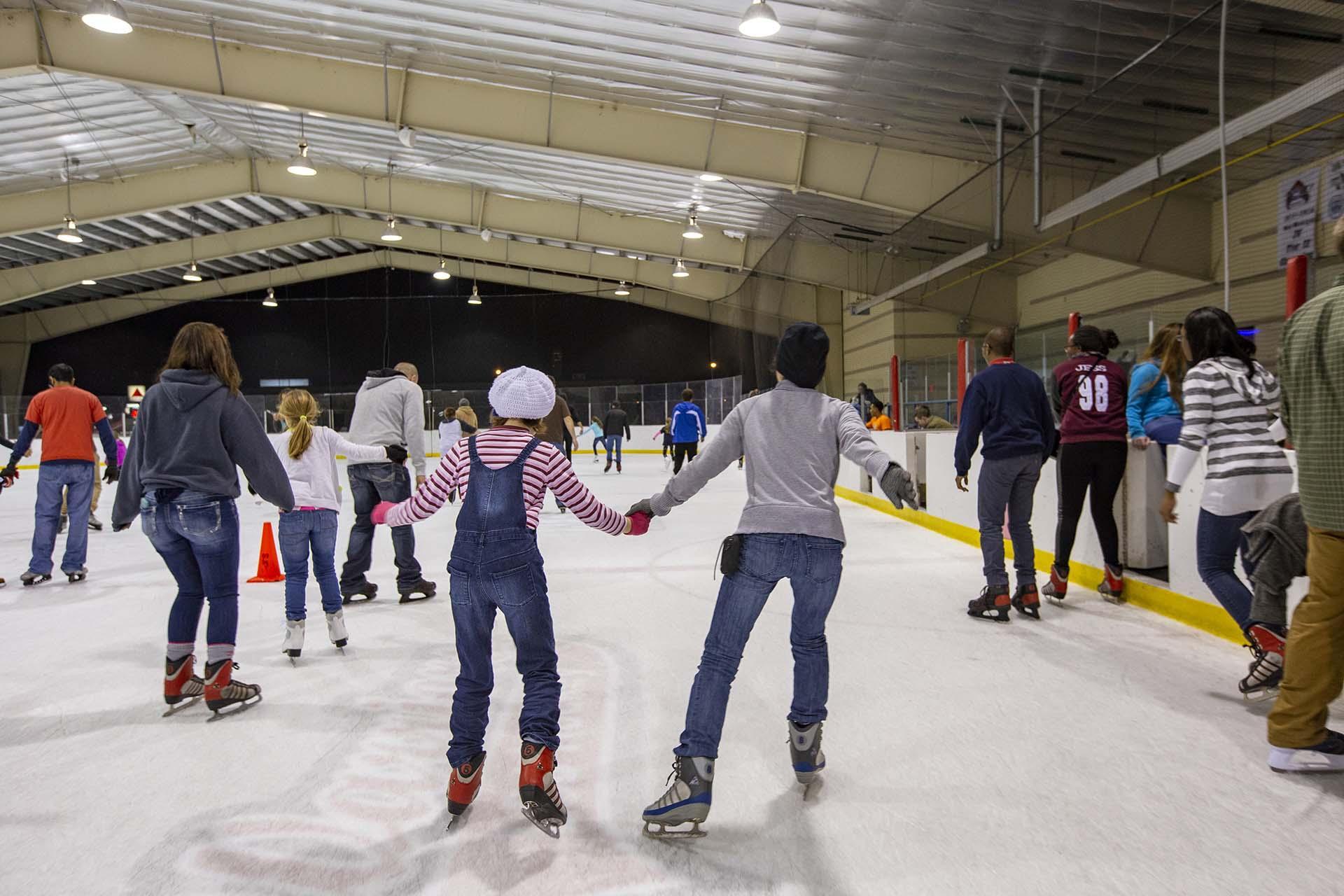 Ice Skating in St. Joseph MI.