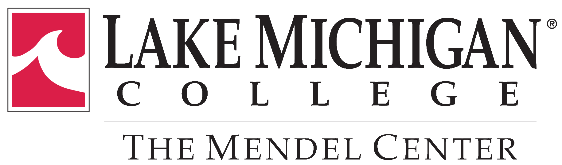 The Mendel Center at Lake Michigan College logo