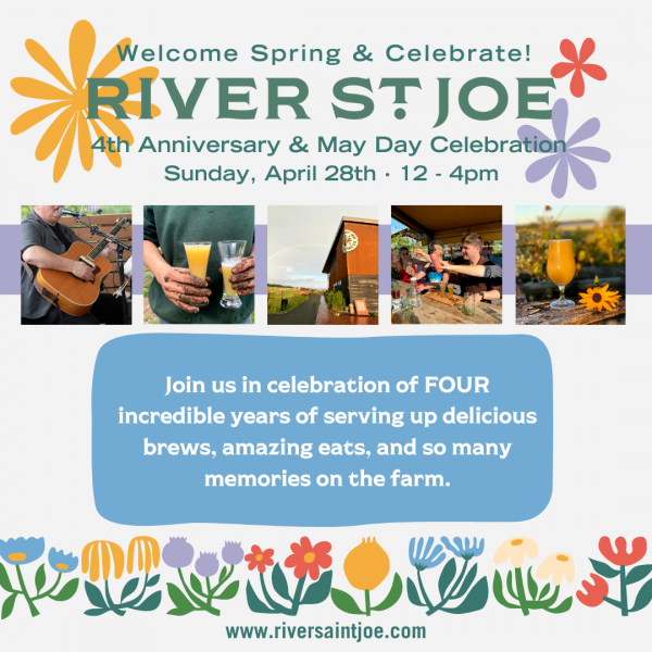 River Saint Joe 4th Anniversary May Day Spring Party