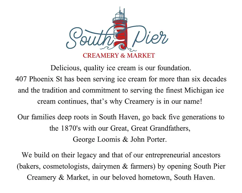 south pier creamery about us 