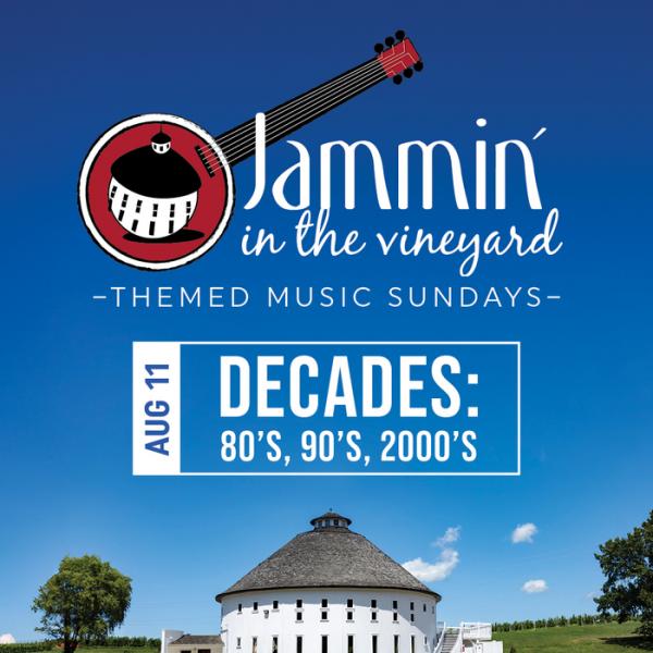 Themed Music Sunday: Decades | at Round Barn Winery and Estate