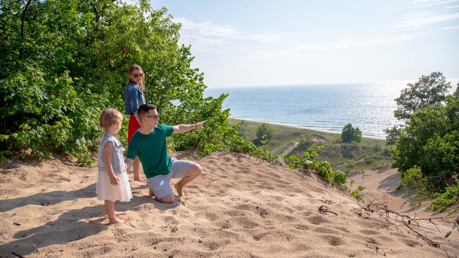 Family-enjoying-the-view-from-a-dune