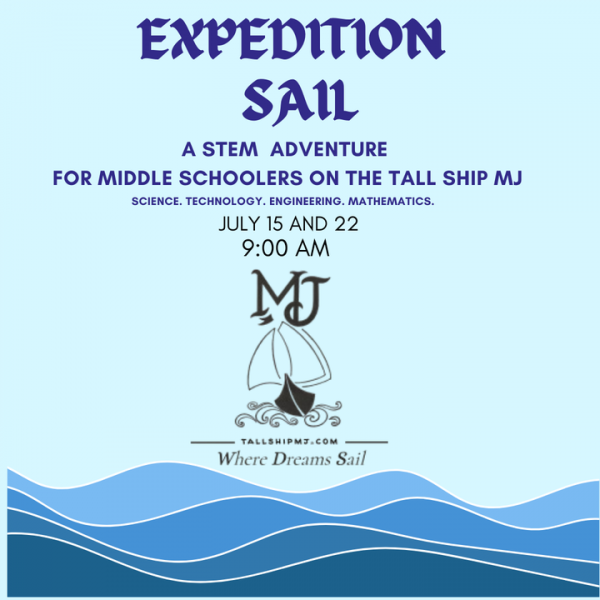 tall ship MJ expedition sail