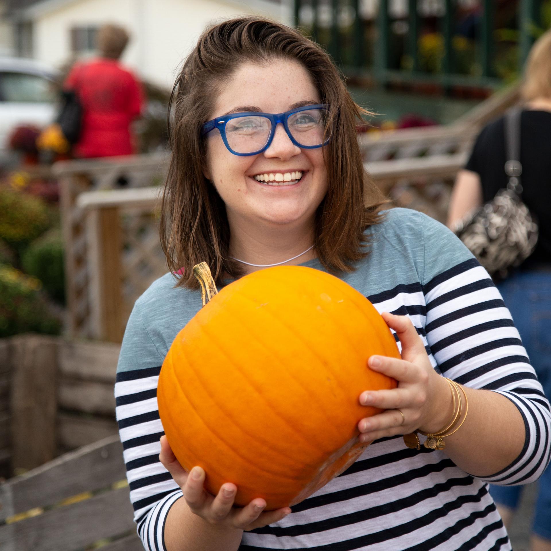 Woman-with-Pumpkin