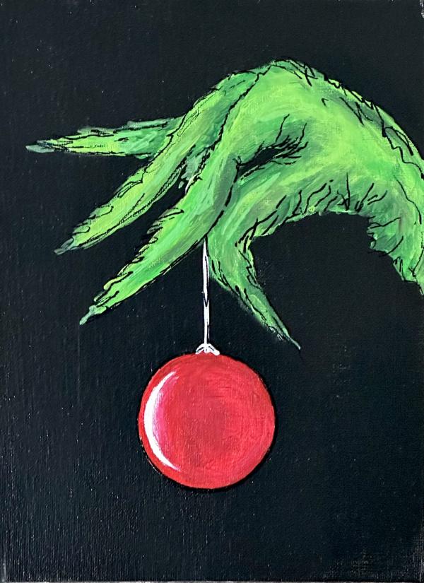 Grinch Painting Class