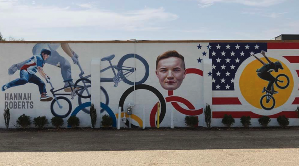 Buchanan Bmx World Champion Mural