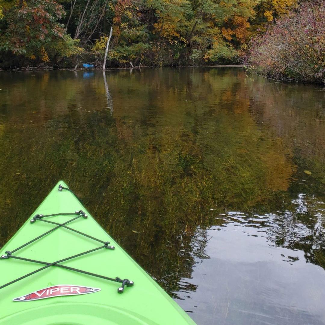 Fall Kayaking at Christiana Creek