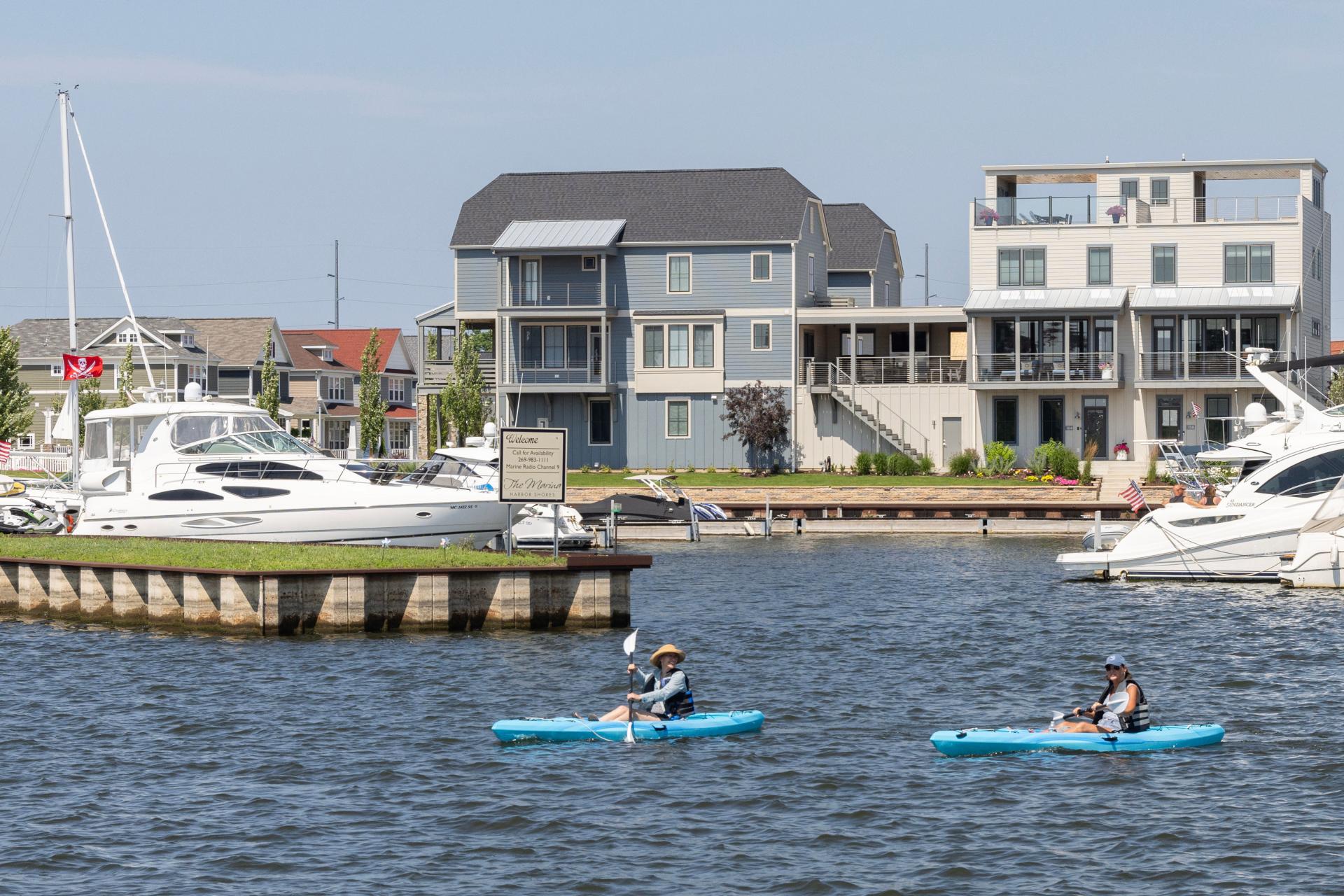 Kayaking at Saint Joseph river