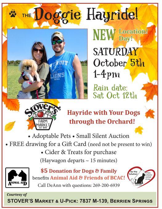 Doggie Hayride at Stover