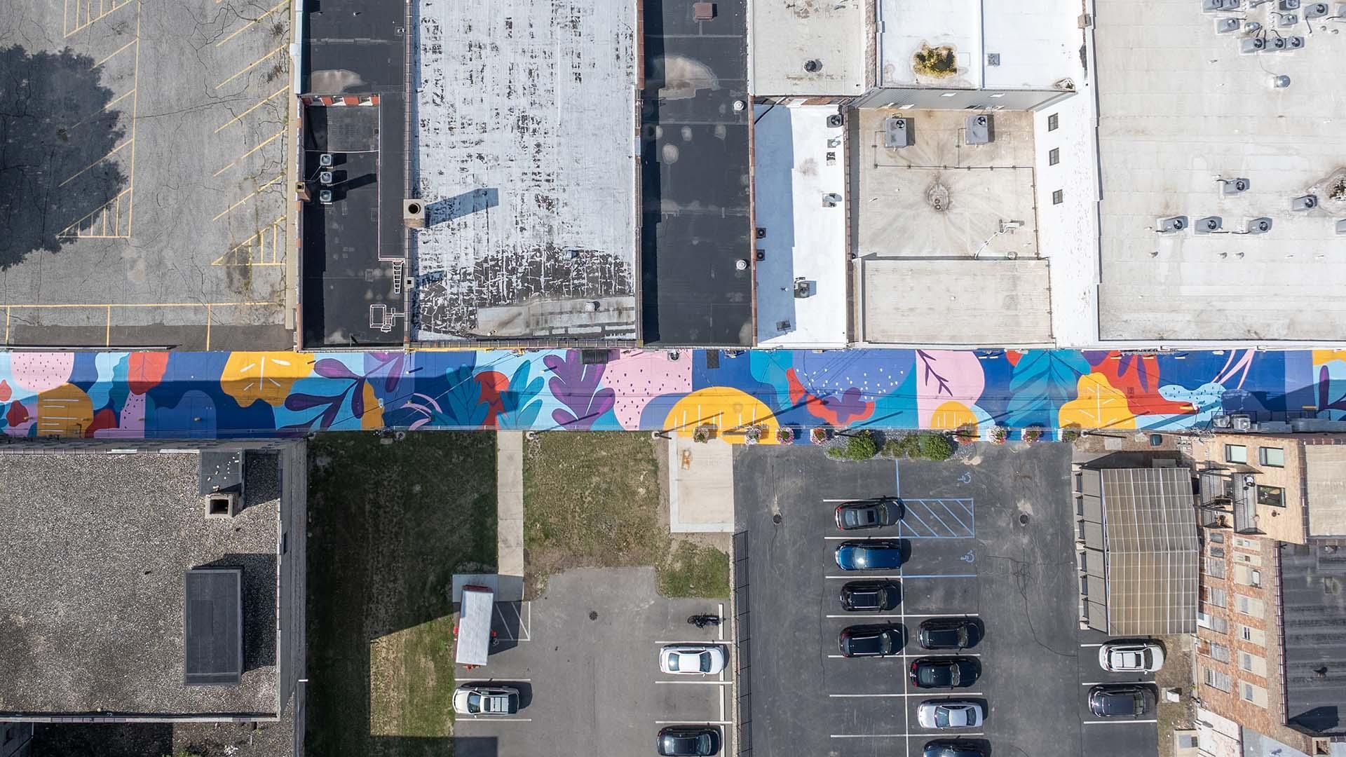 Pipestone Alley Street Mural