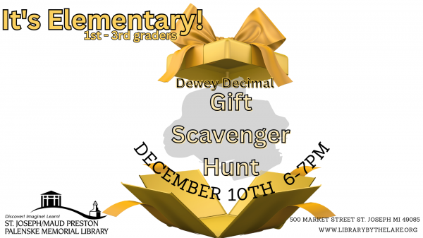 Use the Dew Decimal System to find gifts!