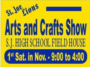 St. Joseph Lions Annual Arts and Crafts Show logo