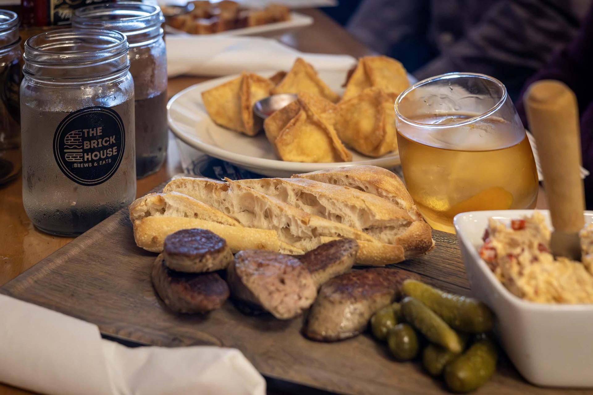 Appetizers at Brick House