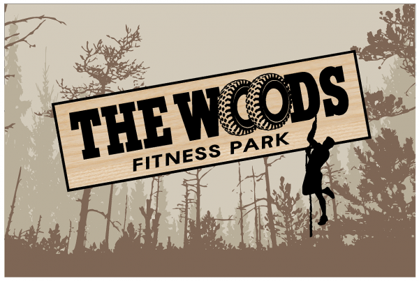The Woods Fitness Park logo