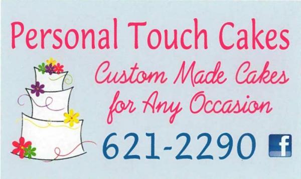 Personal Touch Cakes logo