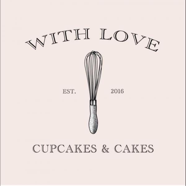 With Love Cupcakes and Cakes logo