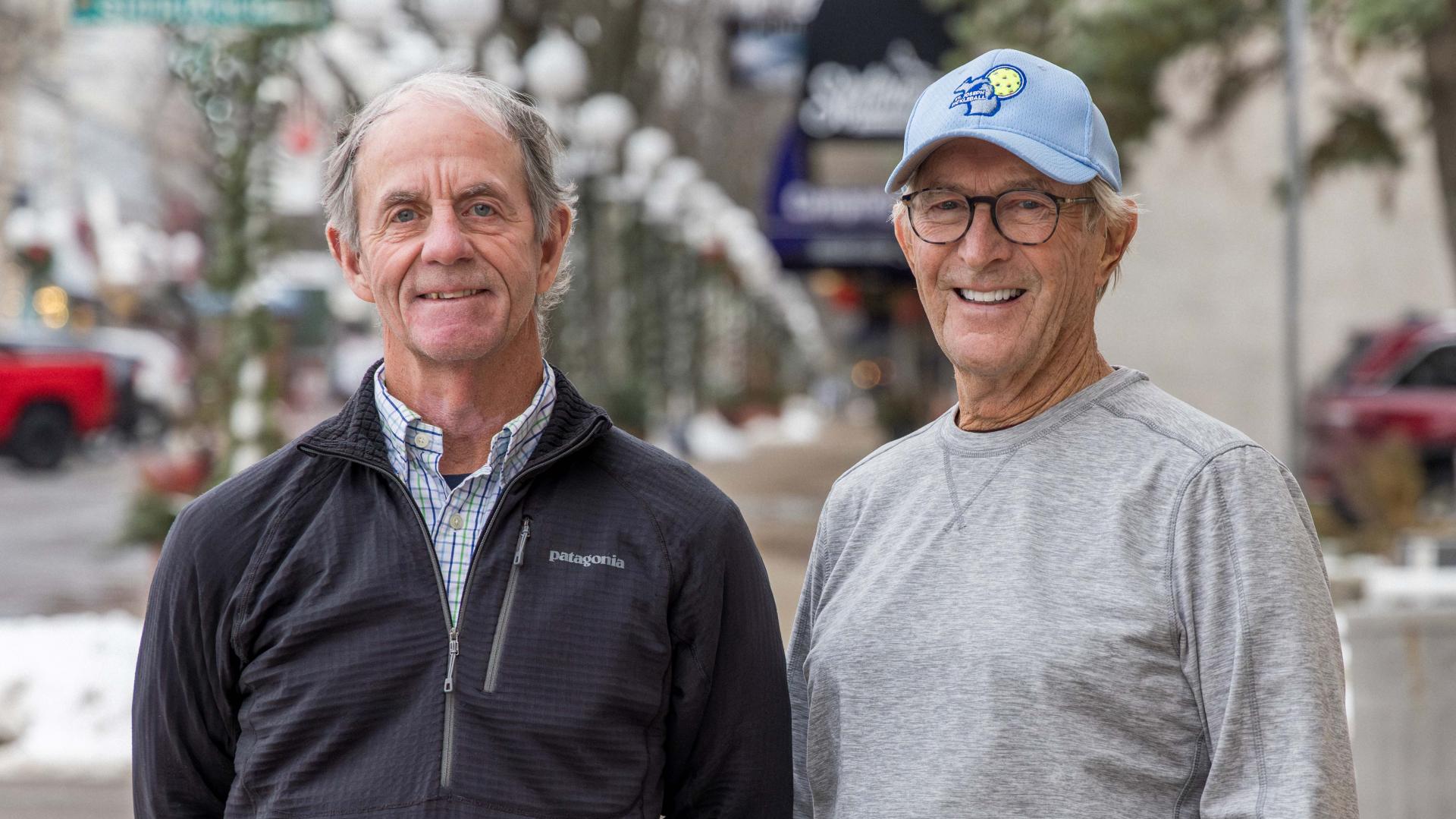 Mike and Sonny pickleball