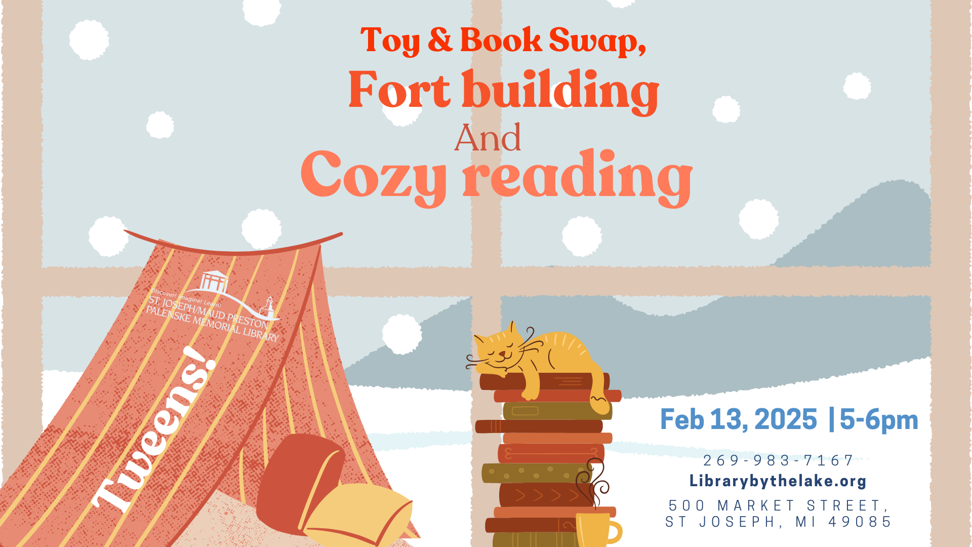 Get cozy in a fort!