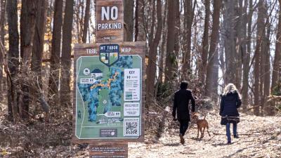 Mt. Tabor Trails - Trailhead