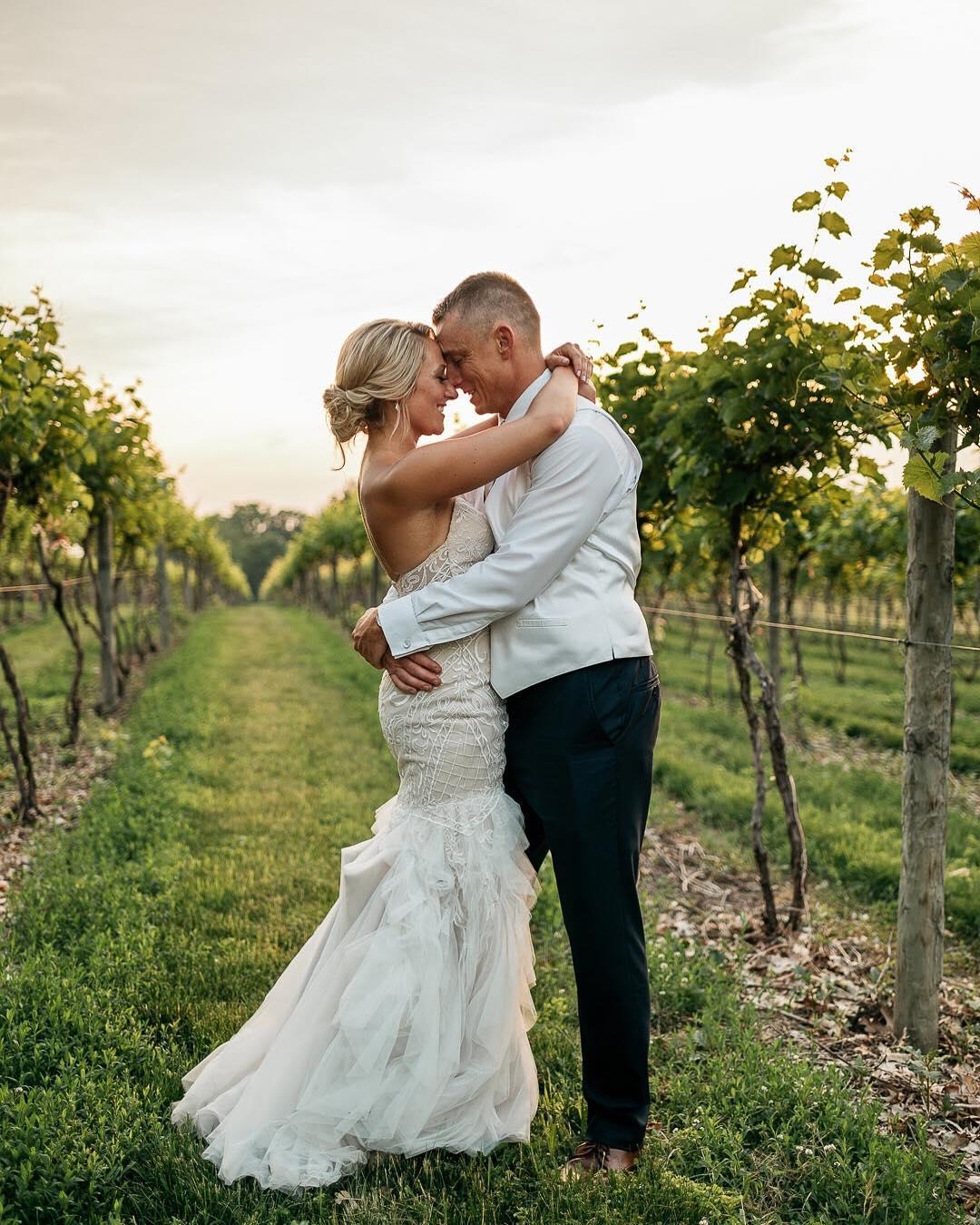 Married Couple in the Vineyard