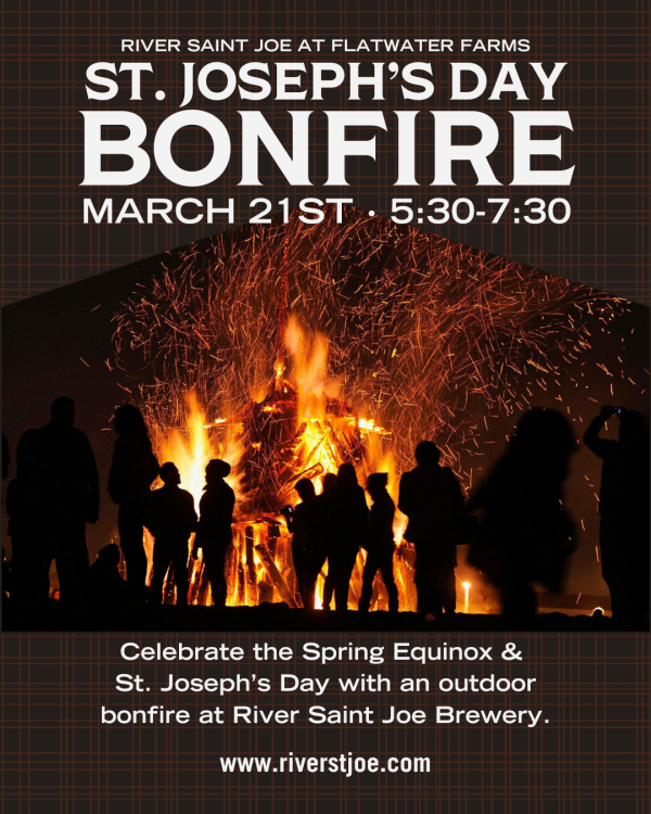 St. Joseph's Day & Spring Equinox Bonfire Night