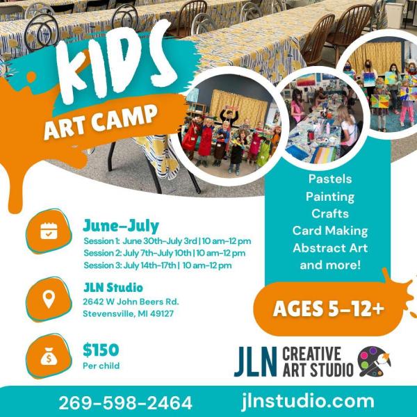 Kids Summer Art Camp 2025