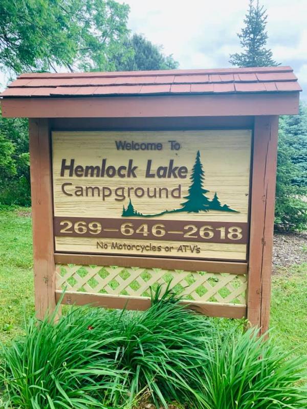 Hemlock Lake Campground logo