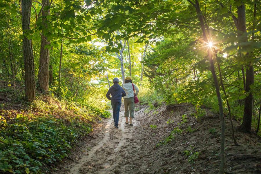 Grand Mere State Park Hiking