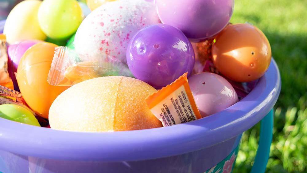 Easter Eggs Basket