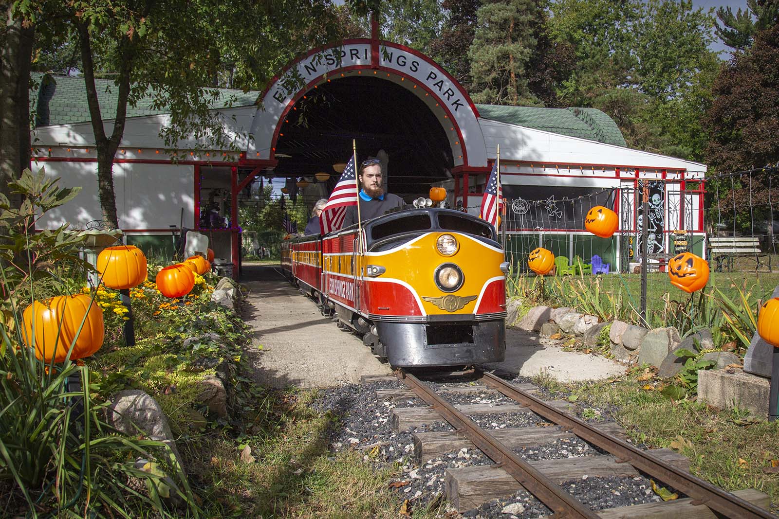 Eden Springs Halloween Train