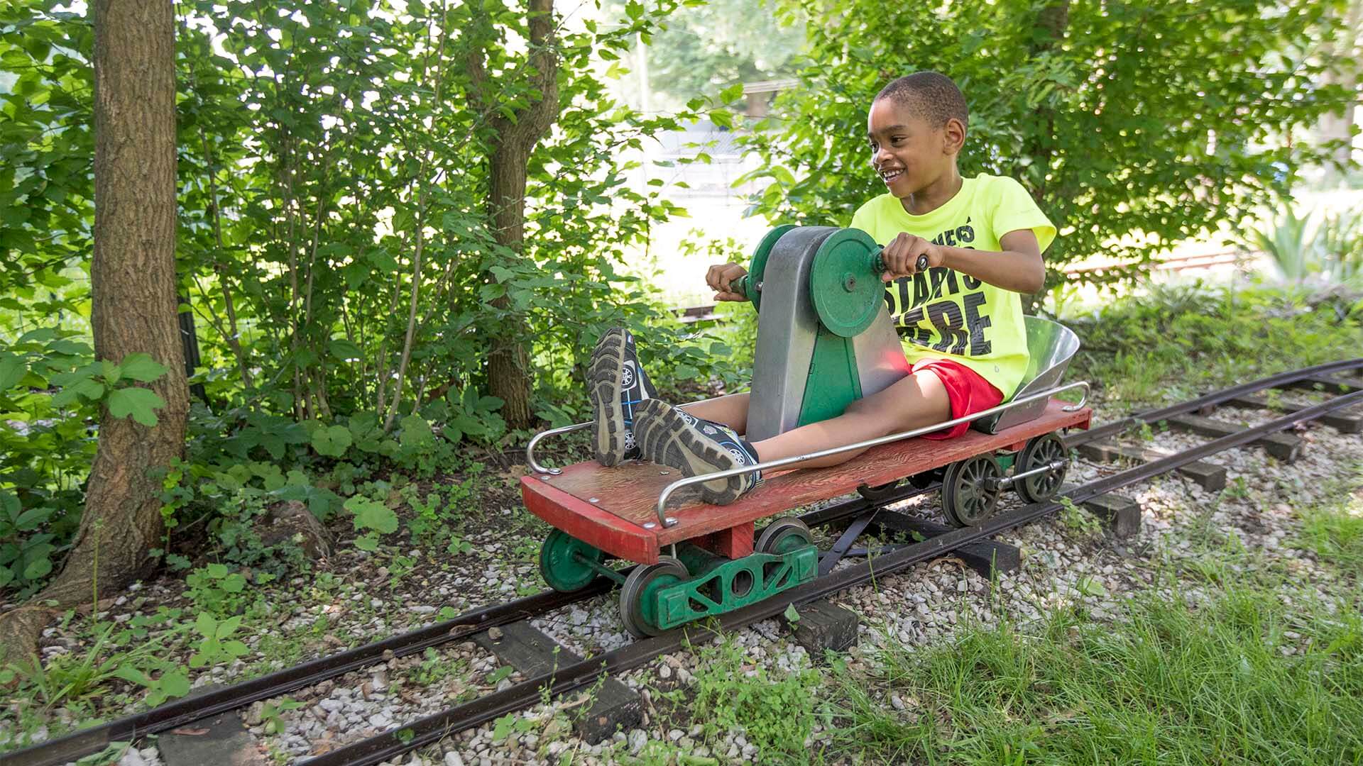 Hand Cart at Eden Springs Park