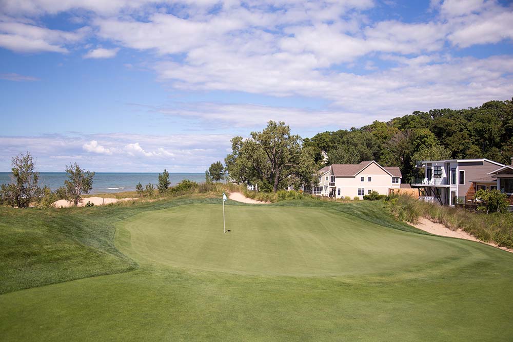 Harbor Shores Golf Course view of Lake Michigan