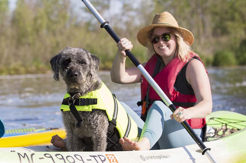 Kayaking Paw Paw River