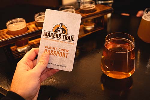 Passport for Makers Trail