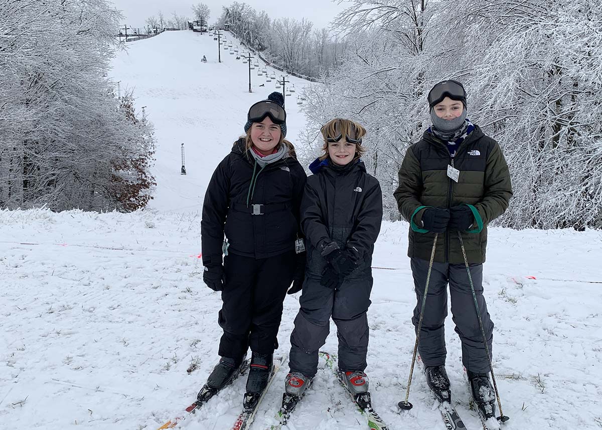 Skiing at Swiss Valley